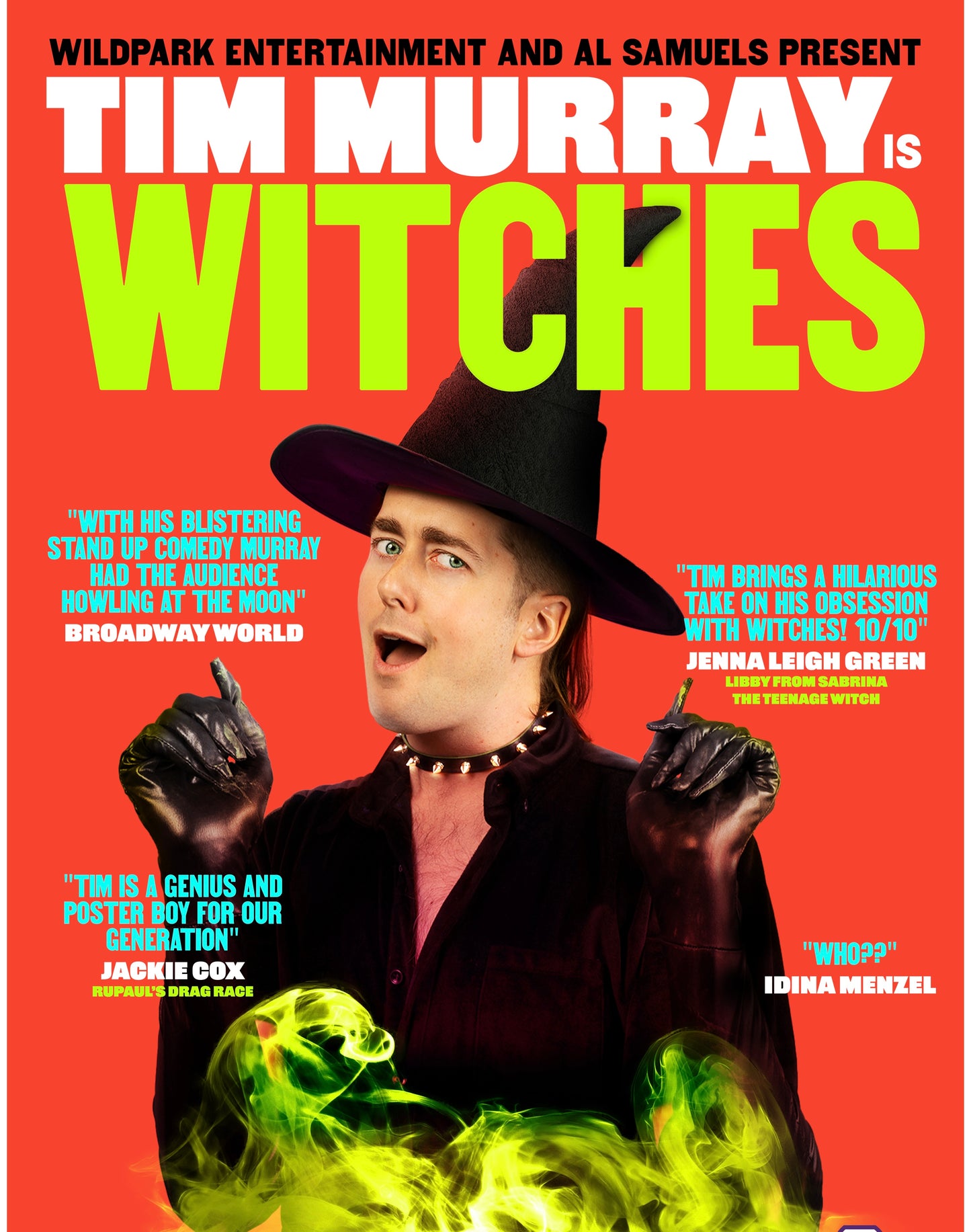 9PM - Tim Murray is WITCHES Live special Taping